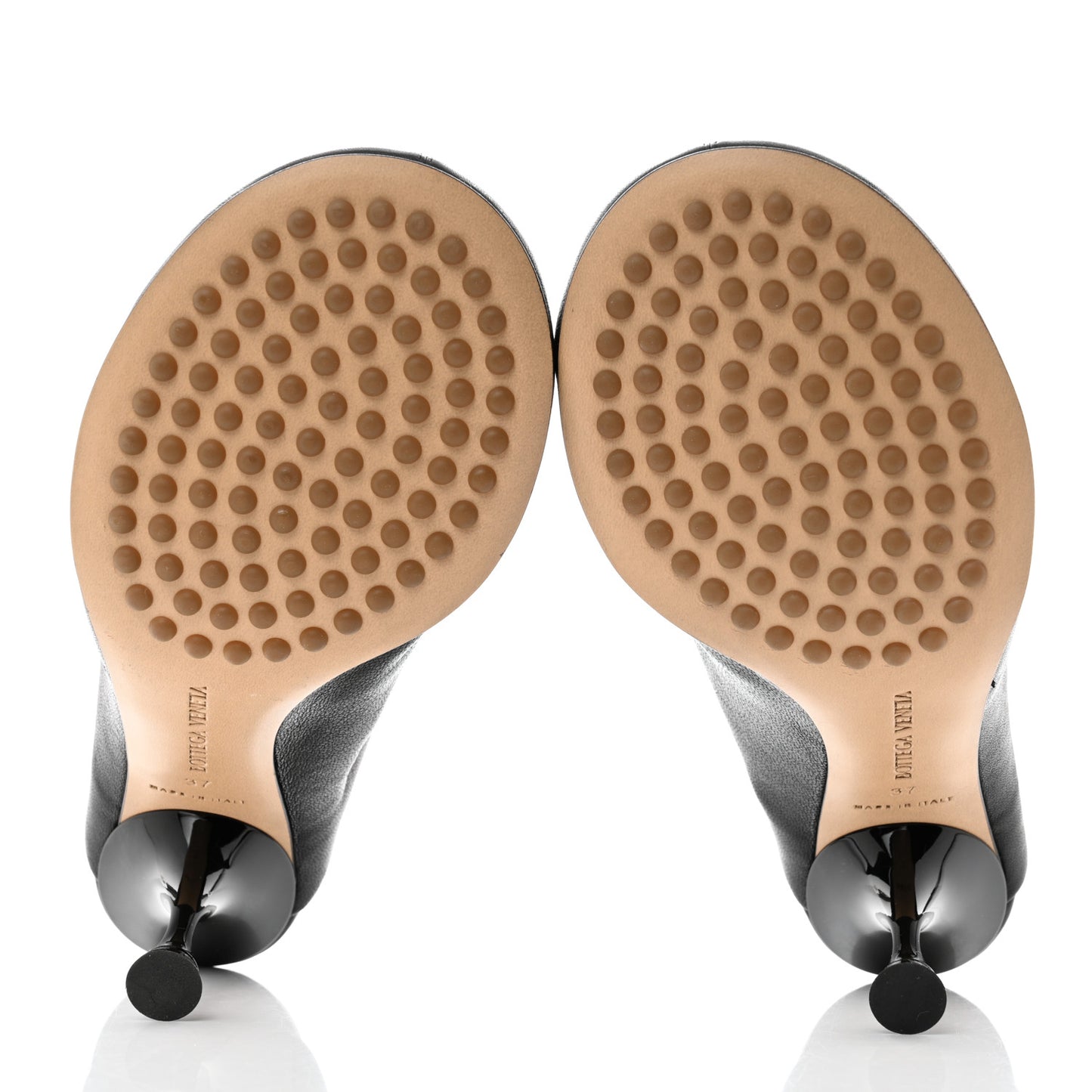 Stretch Nappa Dot Pumps 37 Black