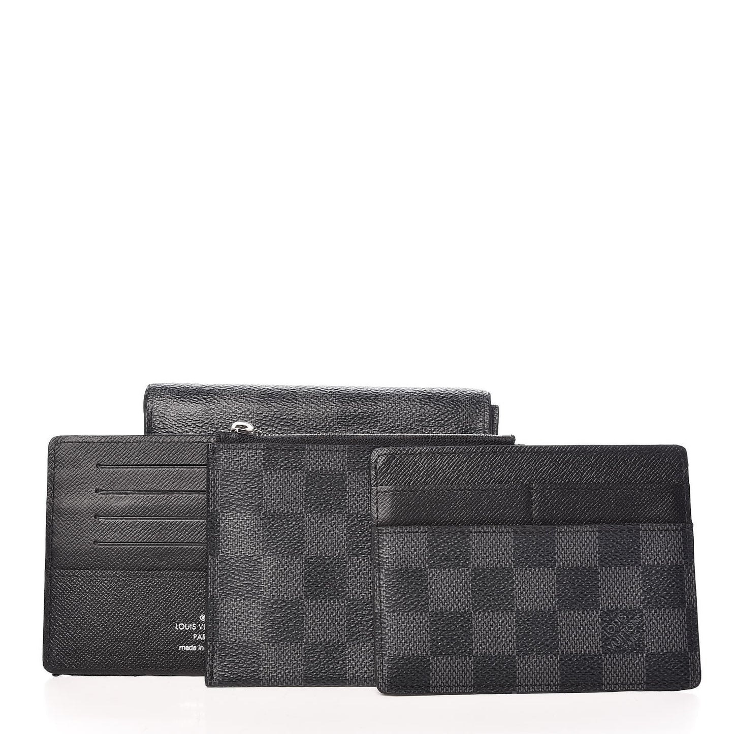 Damier Graphite Portefeuille Compact Modulable Wallet
