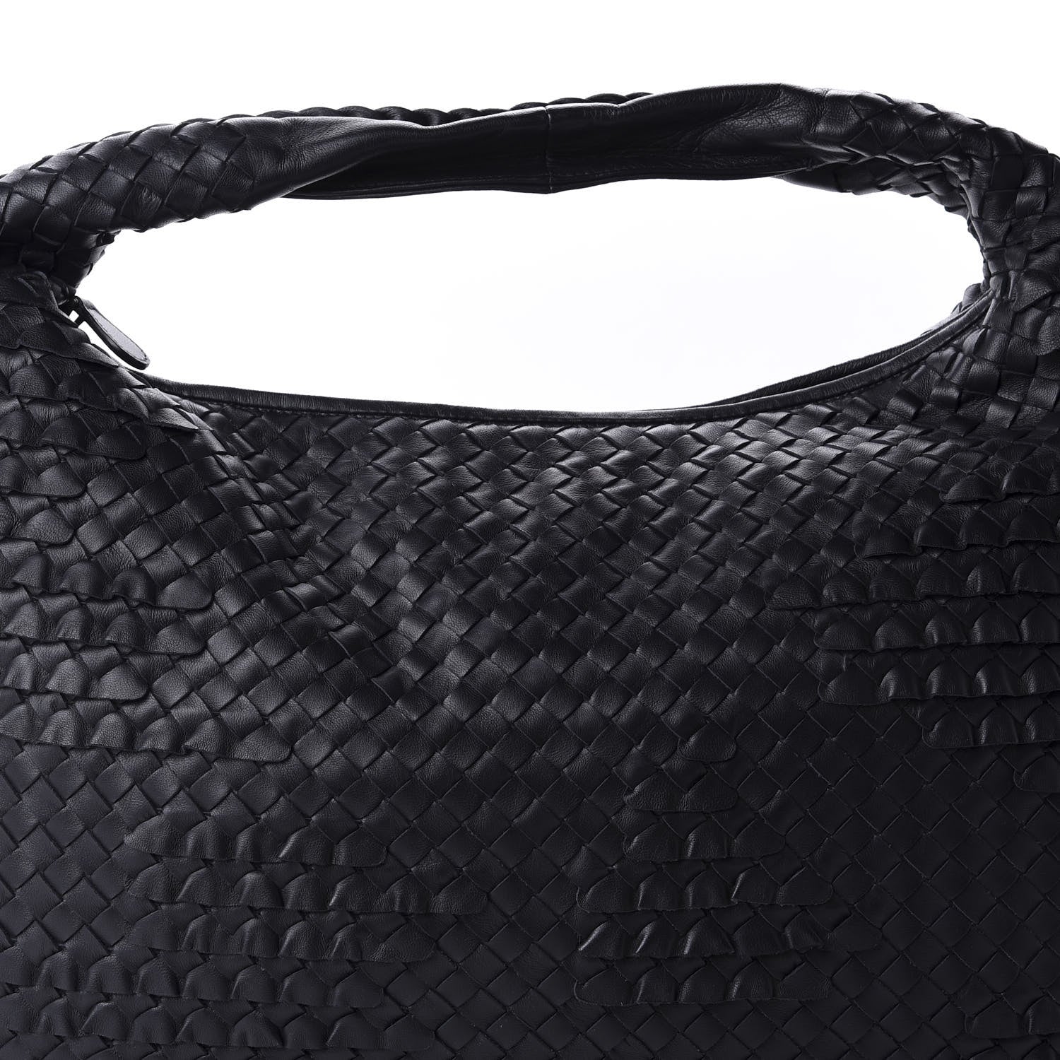 Bottega Veneta Nappa Intrecciato Large Veneta Hobo Black 9 of 9