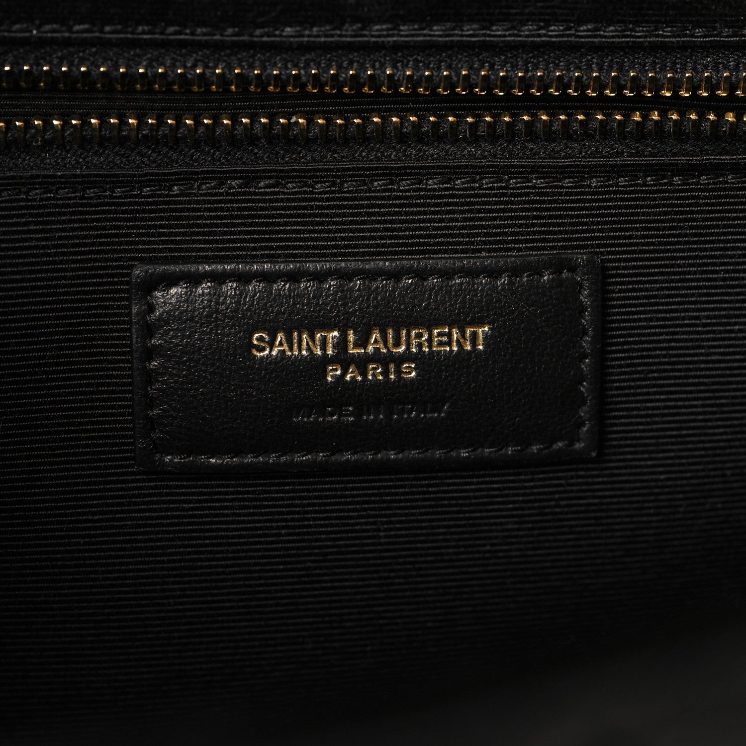 Saint Laurent Grain De Poudre Textured Mixed Matelasse Large Triquilt Monogram Satchel Black 6 of 9