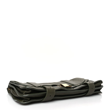 Proenza Schouler Lambskin PS1 Pochette Clutch Military 4 of 8