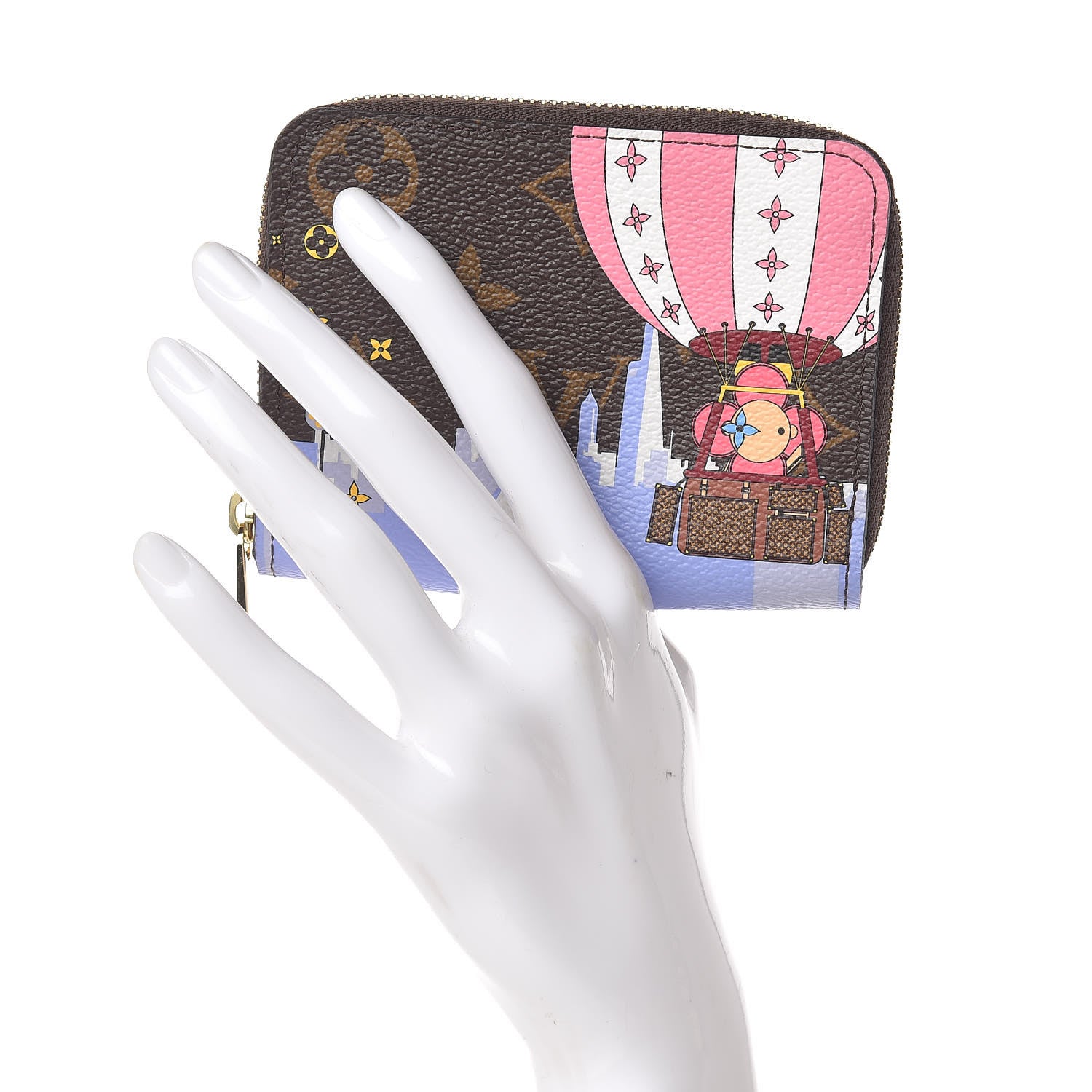 Louis Vuitton Monogram 2019 Christmas Animation Zippy Coin Purse 2 of 7