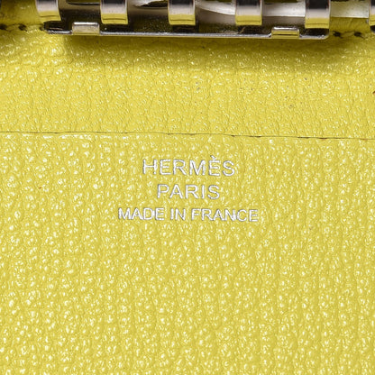 Hermes Chevre Mysore Vision II Agenda Cover Rose Confetti Soufre 6 of 9