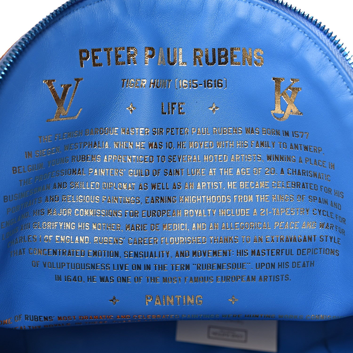Louis Vuitton Masters Rubens Palm Springs Backpack 8 of 12