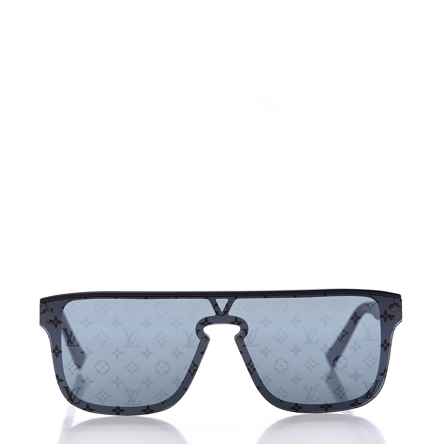 Acetate LV Waimea Square Sunglasses Z1082W Black