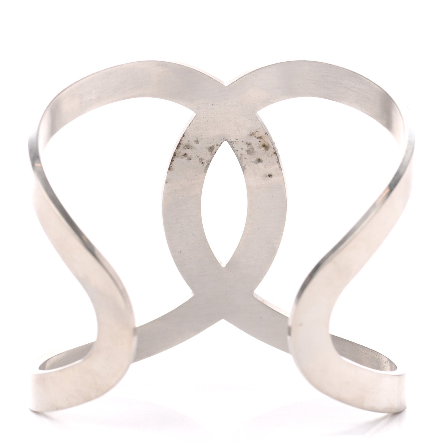 Metal CC Cuff Silver