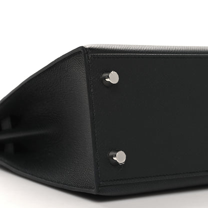 Hermes Epsom Kelly Sellier 25 Black 9 of 11