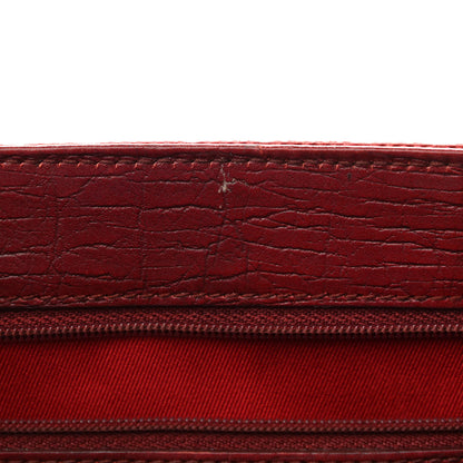 Gucci Monogram Small Bamboo Tote Red 13 of 13