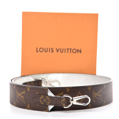 Louis Vuitton Epi Monogram Bandouliere Shoulder Strap Silver 4 of 4