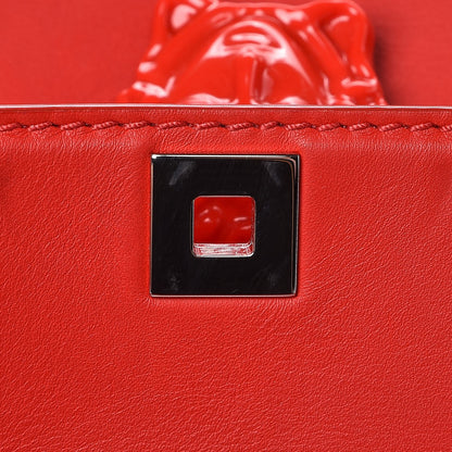 Versace Calfskin Large Palazzo Empire Bag Rockerfeller Red 9 of 9