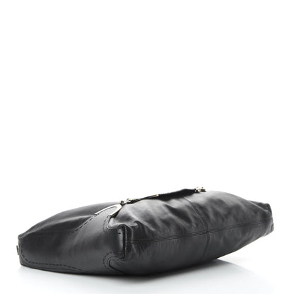Versace Calfskin Medusa Hobo Black 4 of 11