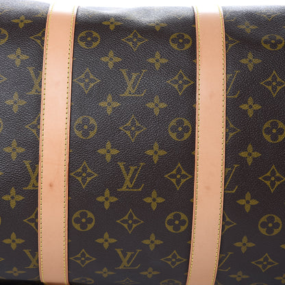 Louis Vuitton Monogram Keepall Bandouliere 55 9 of 12