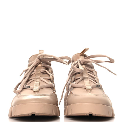 Christian Dior Neoprene Rubber Womens D-Connect Sneakers 37 Nude 3 of 9