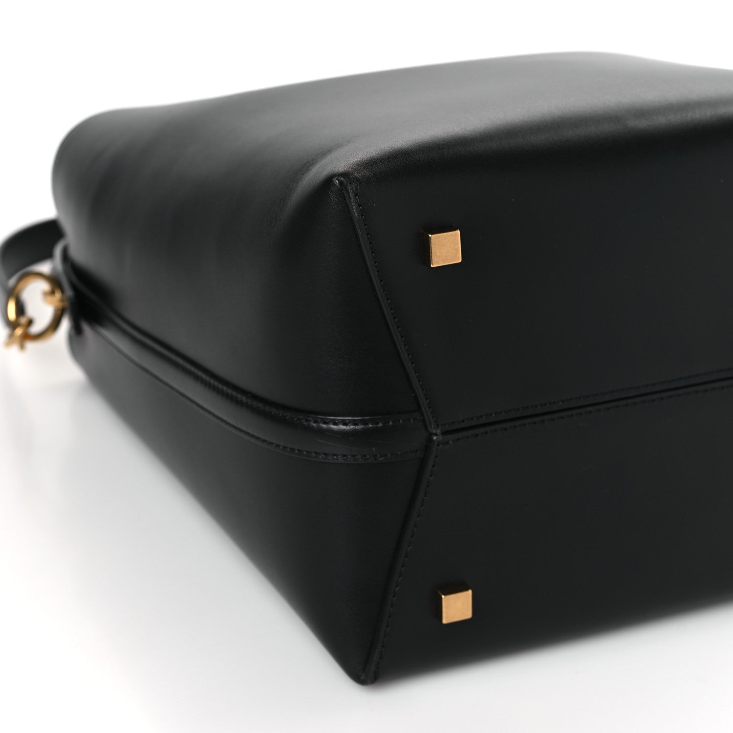 Saint Laurent Shiny Calfskin Le 37 Bucket Bag Black 8 of 9