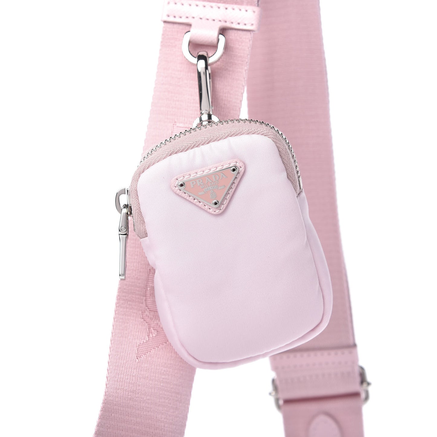 Nylon Re-Edition 2005 Shoulder Bag Alabastro