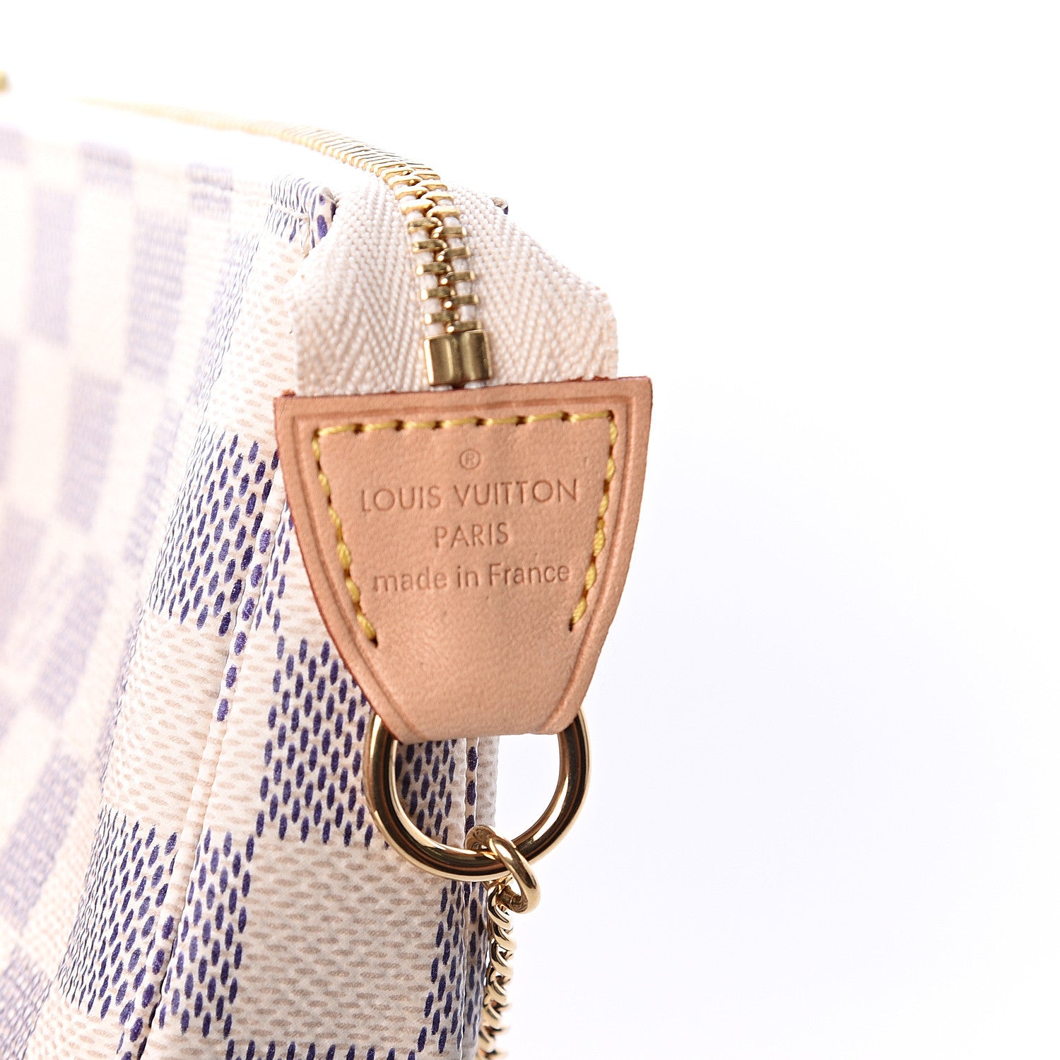 Louis Vuitton Damier Azur Mini Pochette Accessories 5 of 6