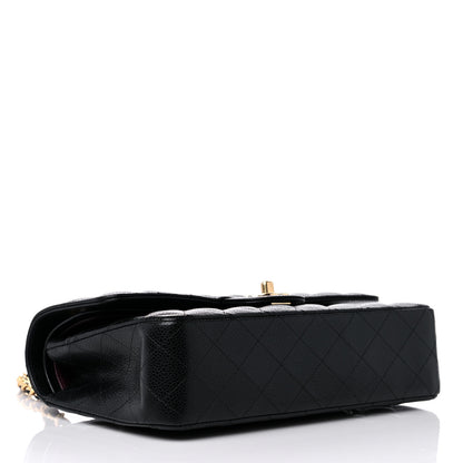 Chanel Caviar Quilted Medium Double Flap Black 4 of 10
