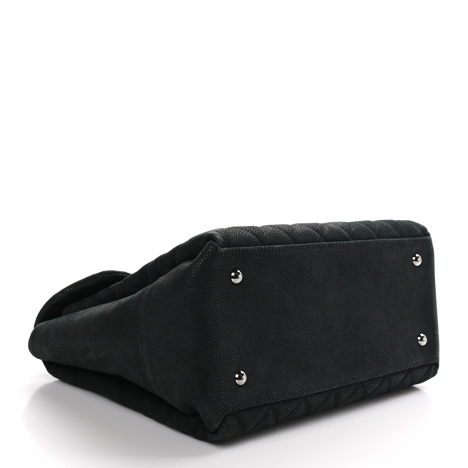 Chanel Iridescent Caviar Medium Lady Pearly Flap Black 4 of 9