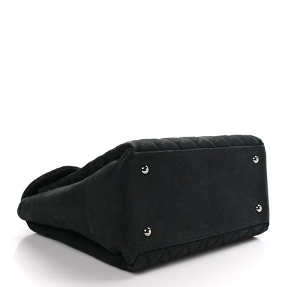 Chanel Iridescent Caviar Medium Lady Pearly Flap Black 4 of 9