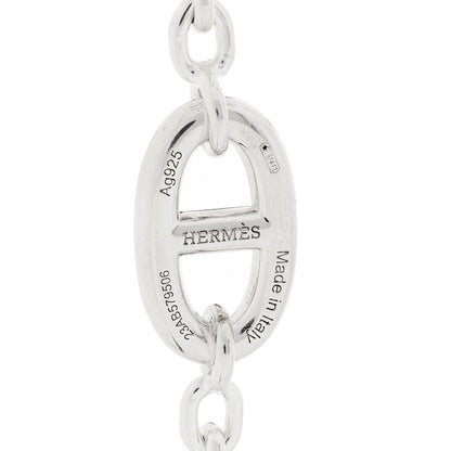 Hermes Sterling Silver Farandole Necklace 160 4 of 6