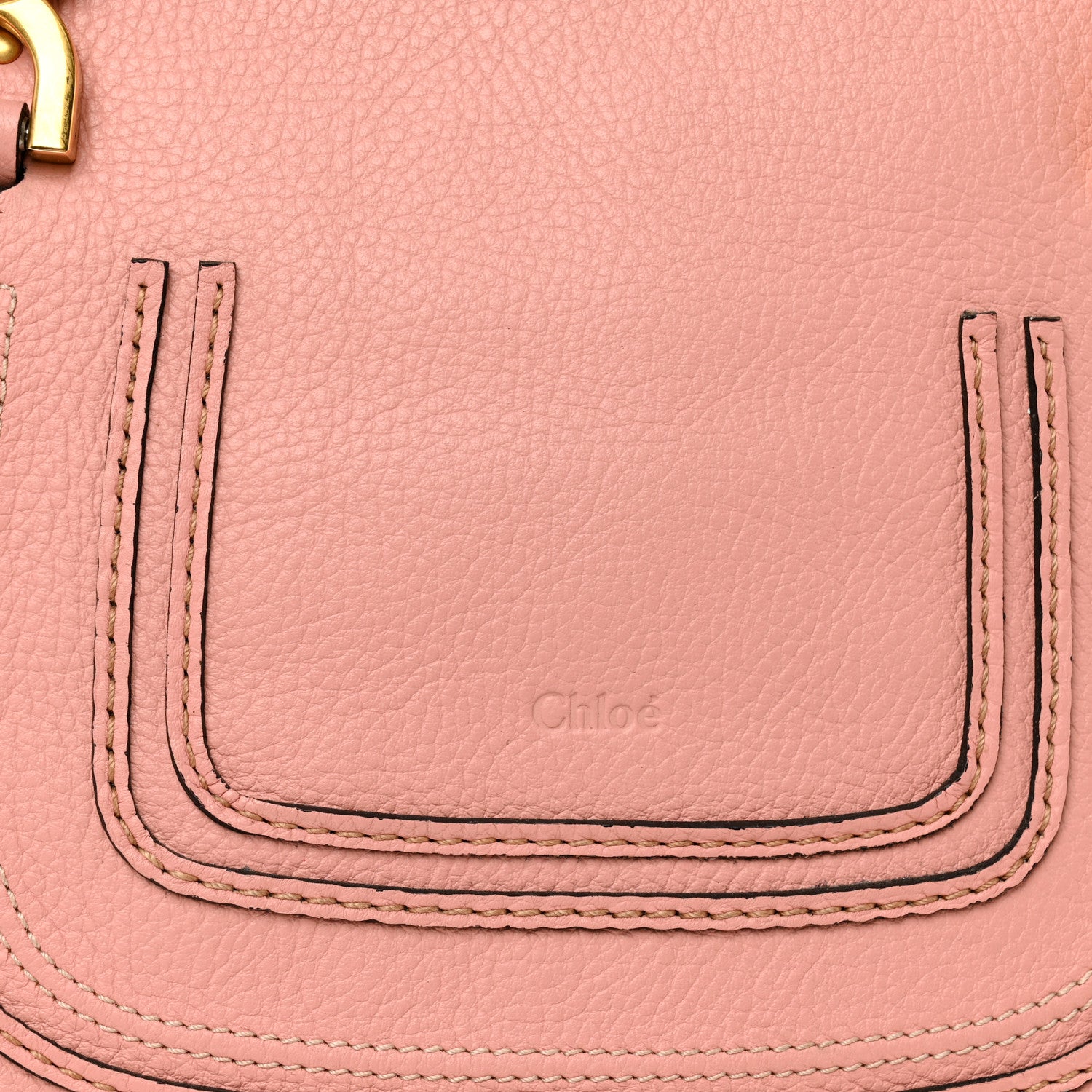 Chloe Calfskin Small Marcie Satchel Light Pink 8 of 10