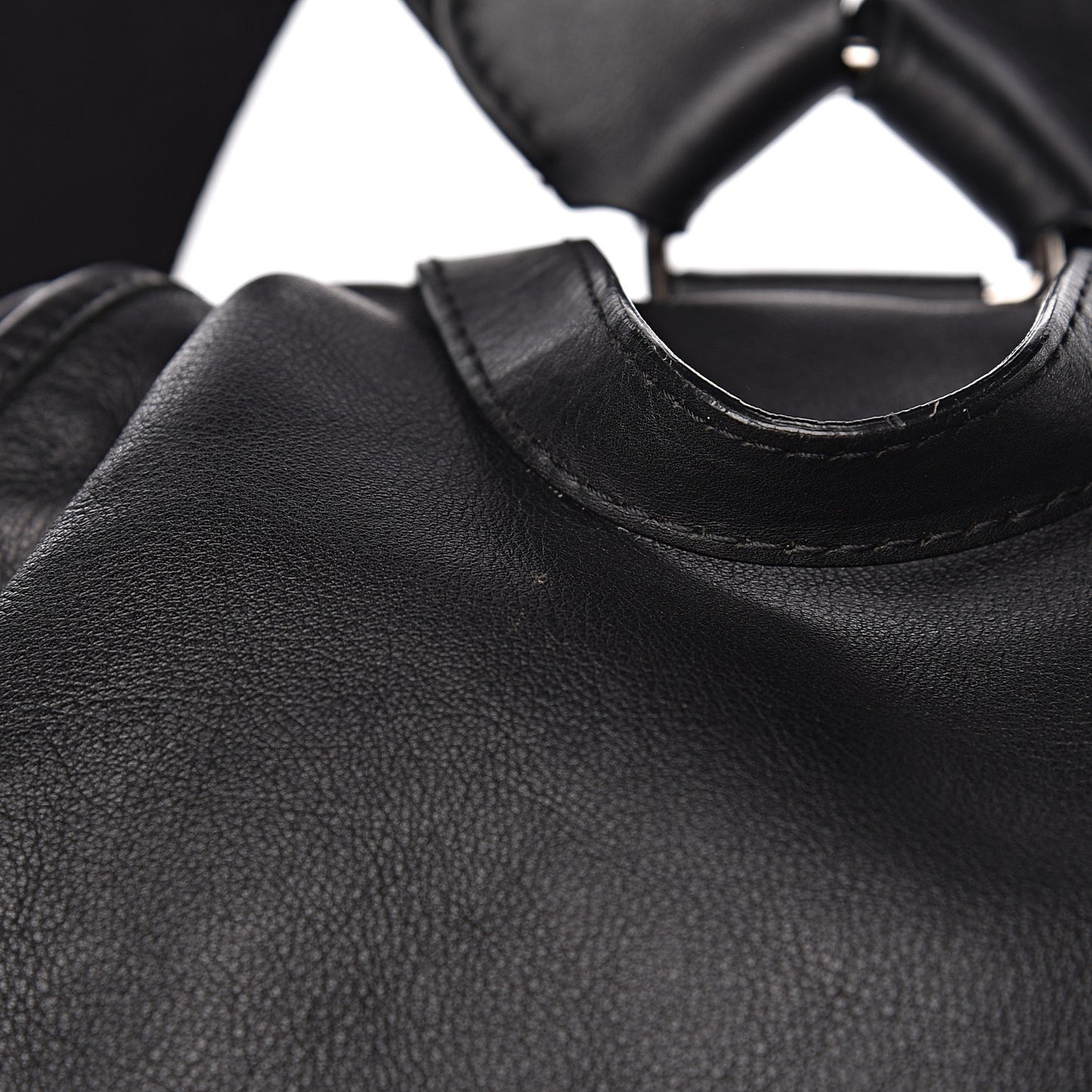 Agneau Classic Hardware S Traveler Backpack Black