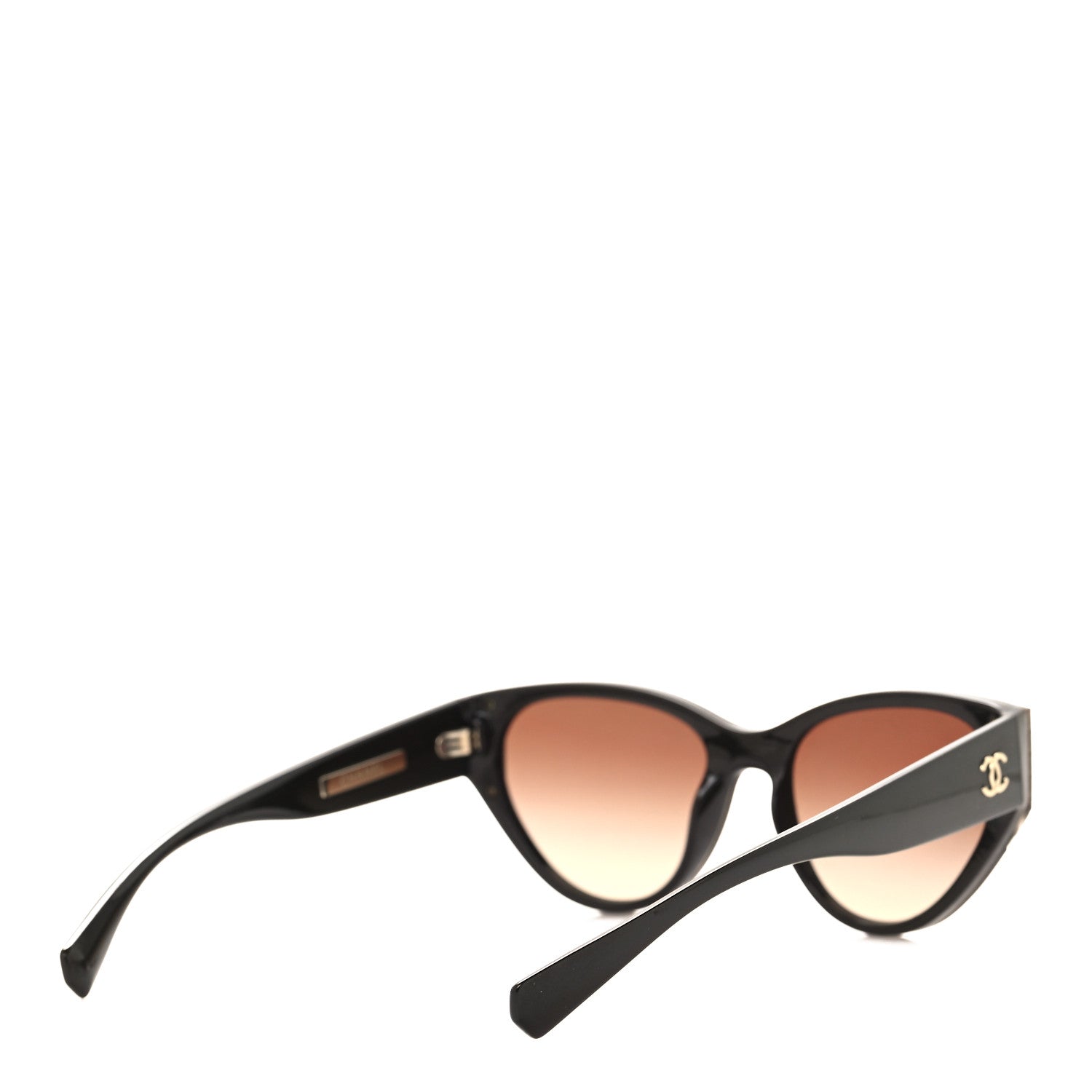 Chanel CC Cat Eye Sunglasses 6054 Brown 4 of 9