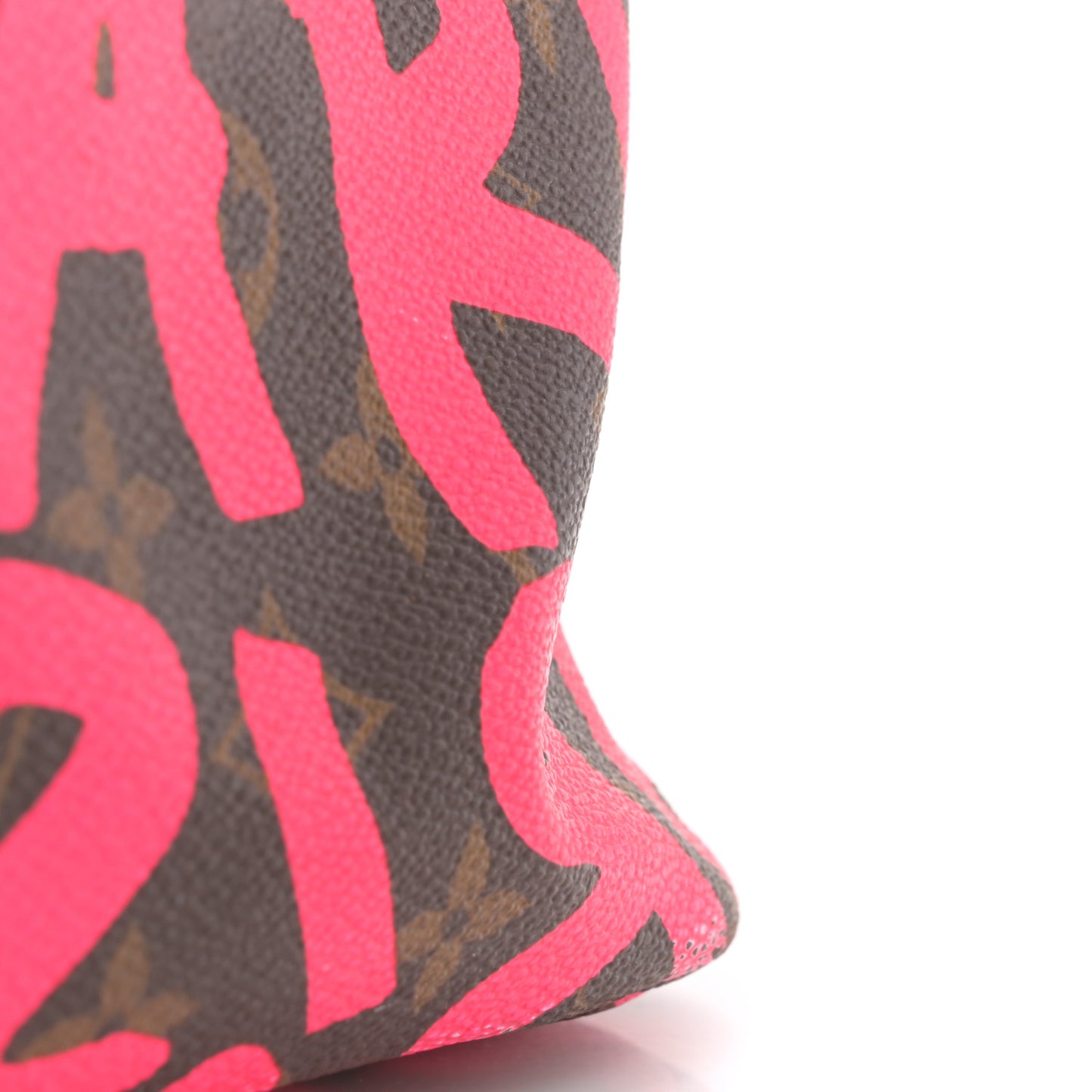 Monogram Graffiti Neverfull GM Fuchsia