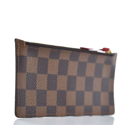 Louis Vuitton Damier Ebene Josephine Wallet Zippered Insert 3 of 6