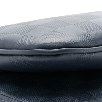 Louis Vuitton Damier Graphite Infini 3D Trio Messenger Blue 11 of 13