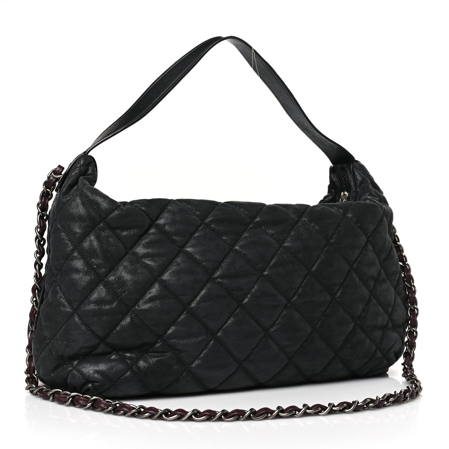 Chanel Iridescent Calfskin Quilted Coco Daily Black 2 of 9
