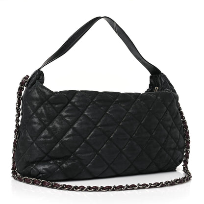 Chanel Iridescent Calfskin Quilted Coco Daily Black 2 of 9
