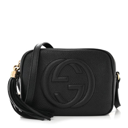Gucci Pebbled Calfskin Small Soho Disco Bag Black 1 of 11