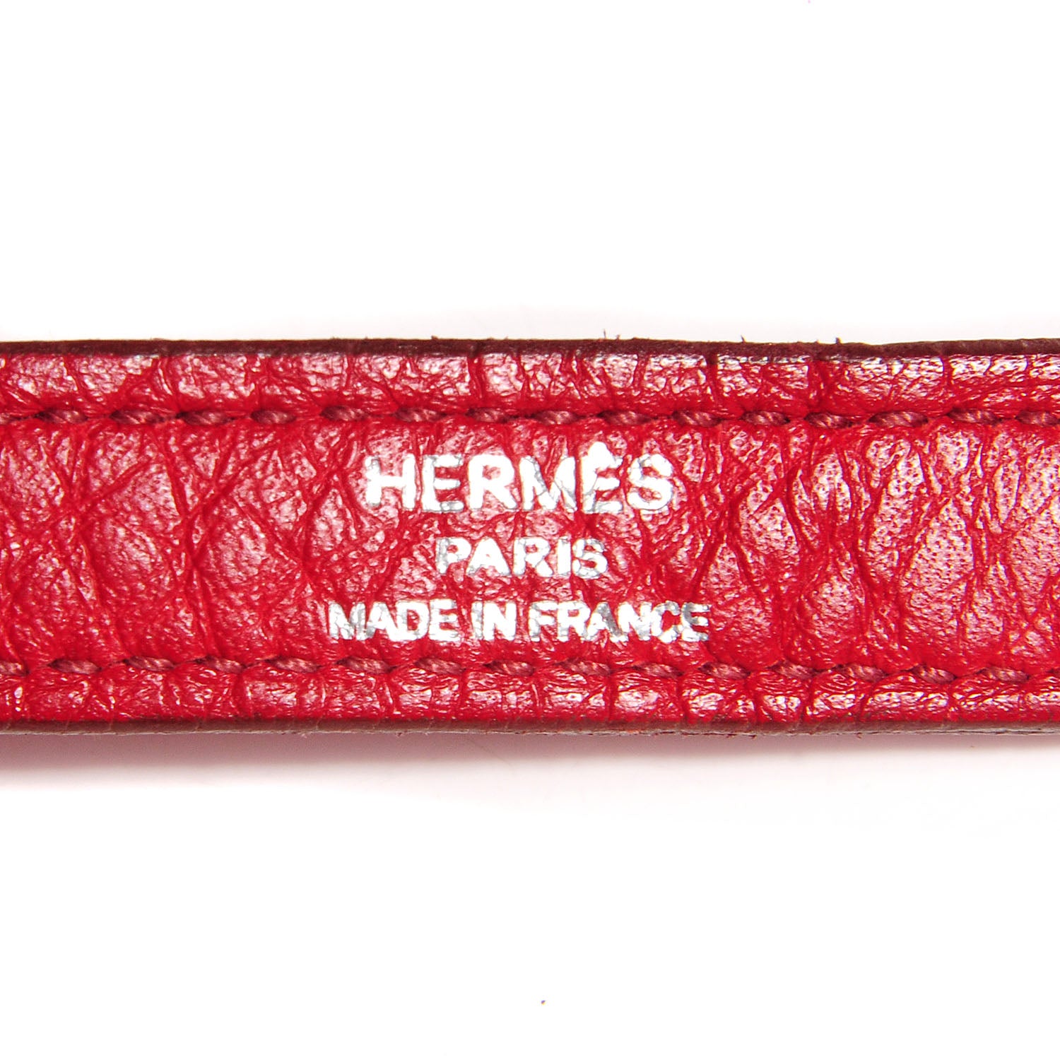 Hermes Taurillon Clemence Kelly Retourne 32 Rouge Garance 22 of 25