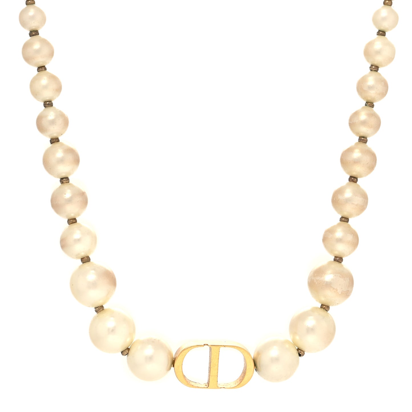 Pearl 30 Montaigne Choker Necklace Gold