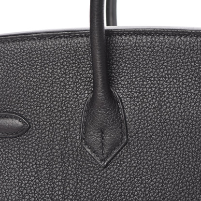 Hermes Togo Birkin 25 Black 23 of 33