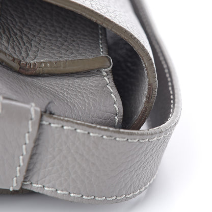 Chloe Calfskin Medium Marcie Round Crossbody Bag Cashmere Grey 10 of 14