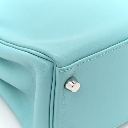 Hermes Swift Kelly Retourne 25 Bleu Atoll 11 of 11