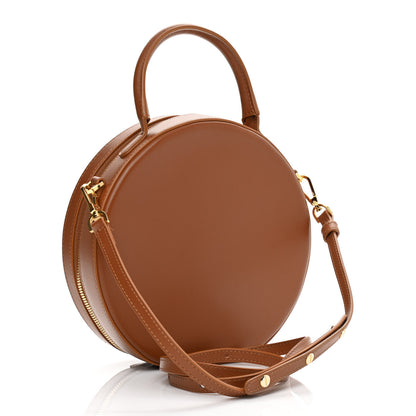 Mansur Gavriel Calfskin Circle Crossbody Bag Camello 3 of 9