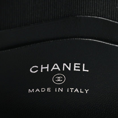 Chanel Denim Quilted Flower CC Mini Classic Backpack Black 6 of 11