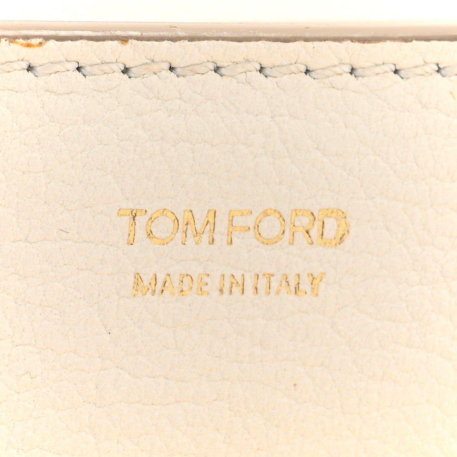 Tom Ford Goatskin Natalia Medium Shoulder Bag Chalk 7 of 17