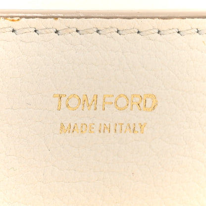Tom Ford Goatskin Natalia Medium Shoulder Bag Chalk 7 of 17