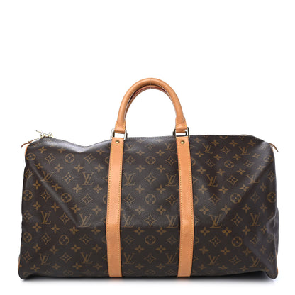 Louis Vuitton Monogram Keepall 50 1 of 9