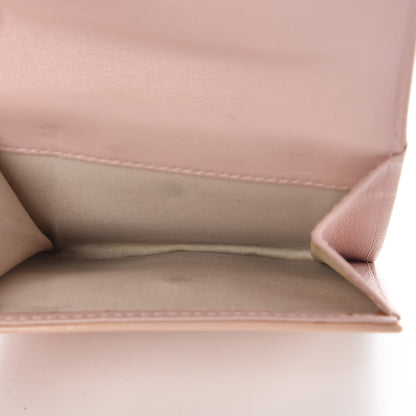 Christian Dior Patent Ultimate Compact Wallet Light Pink 6 of 11