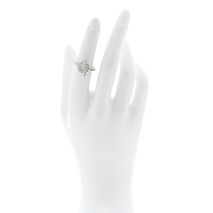 Hermes 18K White Gold Diamond Finesse Ring 51 5.75 2 of 6