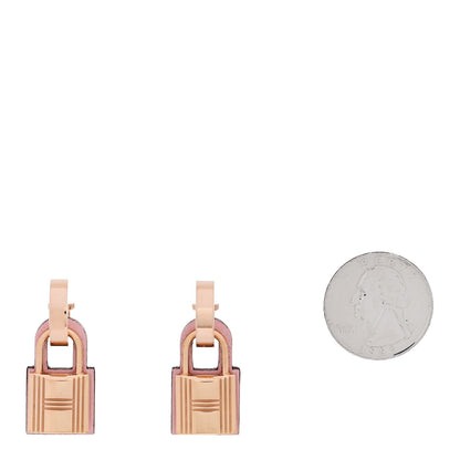 Hermes Swift O'Kelly Earrings Rose Sakura 2 of 4