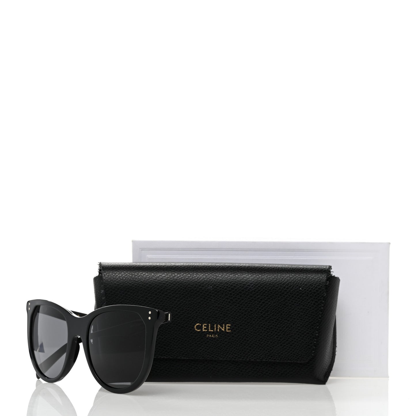 Acetate Cat Eye Sunglasses CL401491 Black