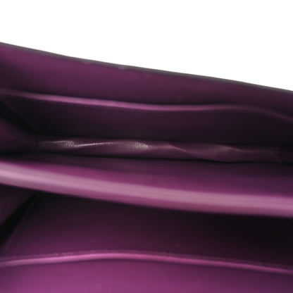 Hermes Shiny Alligator Constance 18 Cassis 5 of 11