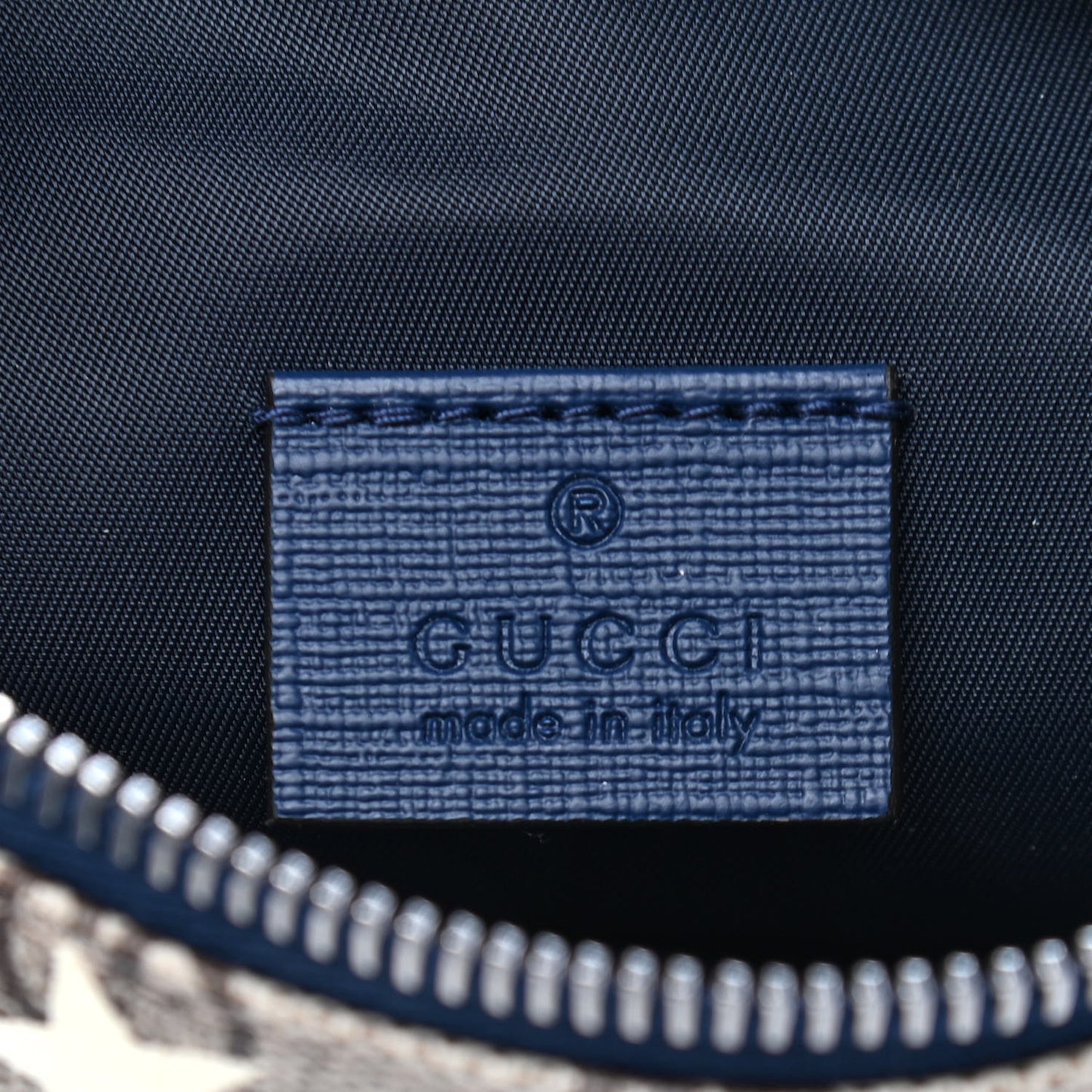 GG Supreme Monogram Stars Childrens Belt Bag