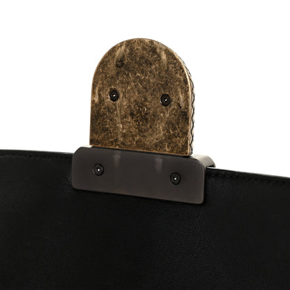 Bottega Veneta Karung Ostrich Nappa Intrecciato Darling Shoulder Bag Brown 10 of 14